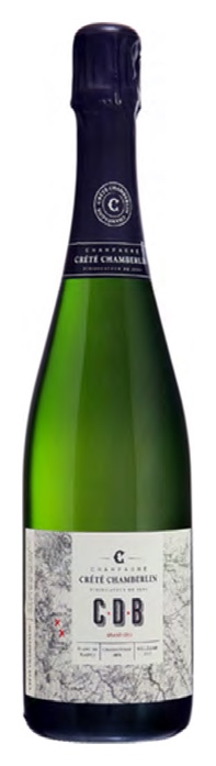 Bottiglia di Champagne Crété Chamberlin CDB Grand Cru