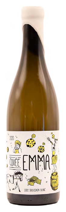 Bottiglia di Grains D’estuaire Bio e Nature Emma Blanc 2023